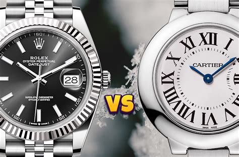 rolex vs cartier watch|cartier watch vs rolex.